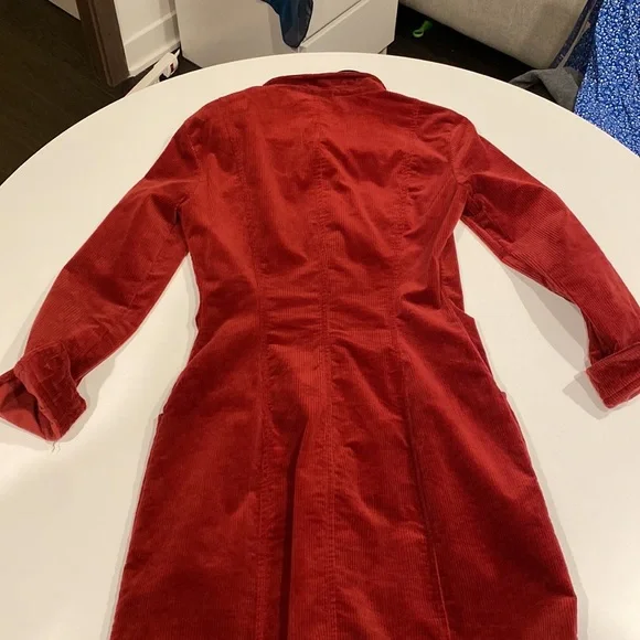 Burgundy Coloroid Jacket - Picture 4 of 4